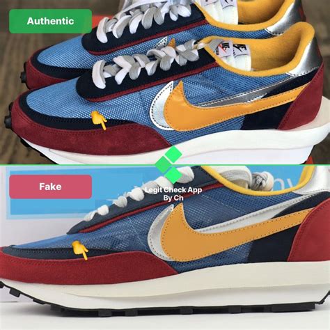 How To Spot Fake Nike Sacai Waffle 